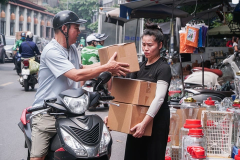 cấm xe máy - Ảnh 3.