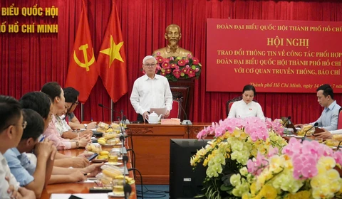 Đoàn đại biểu Quốc hội TP.HCM chia ra 15 nhóm đi tiếp xúc cử tri tại 80 điểm - Ảnh 1.
