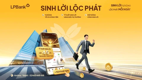 LPBank Sinh lời Lộc Phát 2.0: Tài khoản thanh toán ‘đẻ lãi’ tới 4,5%/năm - Ảnh 1.