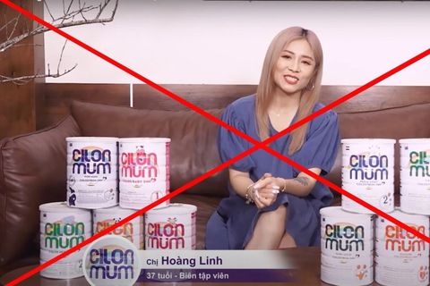 MC Hoàng Linh bị phạt 107,5 triệu đồng vì quảng cáo sữa gây hiểu lầm - Ảnh 1.