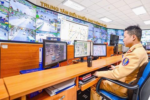 Có camera AI, cảnh sát giao thông không cần ra đường - Ảnh 1. cảnh sát giao thông - Ảnh 1.
