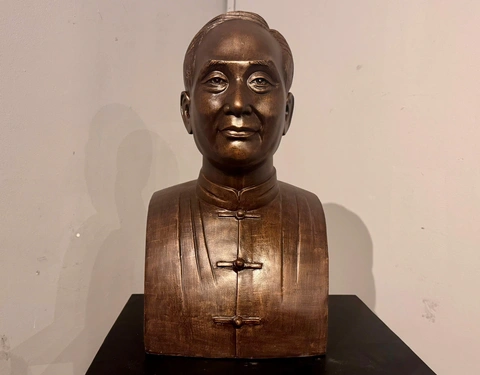Ngắm chân dung Nguyễn Gia Trí, Trương Hán Minh... tại Bảo tàng Mỹ thuật TP.HCM - Ảnh 3.