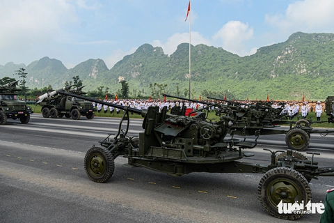 Dàn xe tăng, tên lửa, UAV lần đầu xuất hiện, sẽ có trong lễ diễu binh mừng Quốc khánh - Ảnh 4.