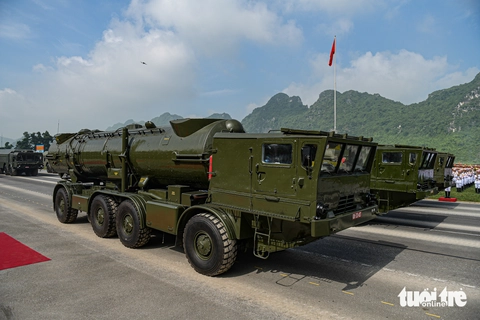Dàn xe tăng, tên lửa, UAV lần đầu xuất hiện, sẽ có trong lễ diễu binh Quốc khánh - Ảnh 14.