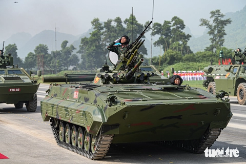 Dàn xe tăng, tên lửa, UAV lần đầu xuất hiện, sẽ có trong lễ diễu binh Quốc khánh - Ảnh 18.