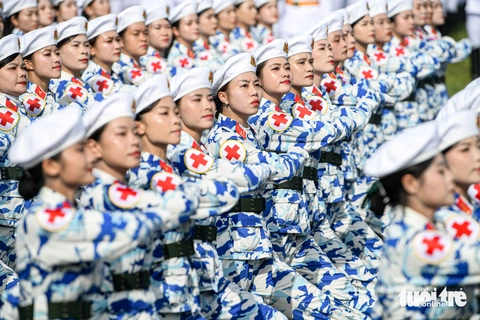 diễu binh - Ảnh 12.