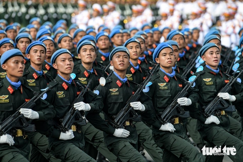 diễu binh - Ảnh 18.