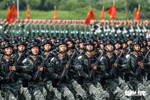 diễu binh - Ảnh 19.
