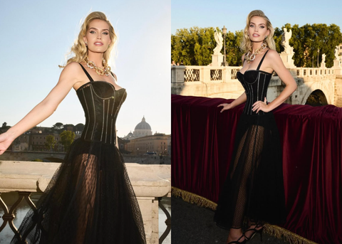 Lady Kitty Spencer – Vẻ đẹp quý tộc thừa hưởng từ Công nương Diana - Ảnh 3. Cháu gái Công nương Diana kế thừa vẻ đẹp quý tộc và di sản thời trang hoàng gia Anh - Ảnh 3.