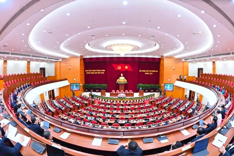 Bế mạc Hội nghị lần thứ 12 Ban Chấp hành Trung ương Đảng khóa XIII - Ảnh 2.