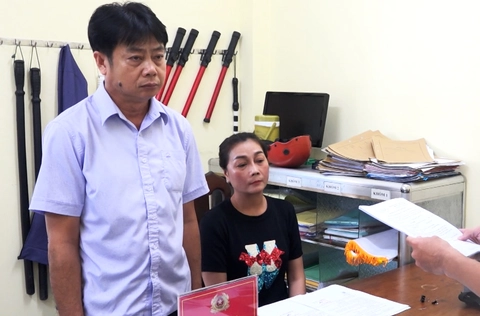 Bắt tạm giam vợ chồng dùng chiêu đáo hạn ngân hàng lừa hơn 27 tỉ đồng - Ảnh 1.