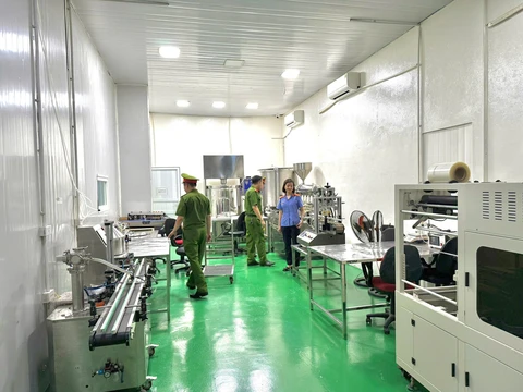 Bắt giám đốc Công ty Athena Việt Nam sản xuất mỹ phẩm giả - Ảnh 4.