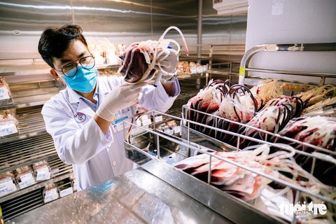 Hành trình giọt máu vàng cứu người ở Bệnh viện Chợ Rẫy - Ảnh 10. Hành trình giọt máu vàng cứu người ở Bệnh viện Chợ Rẫy - Ảnh 10.