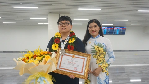 Olympic toán quốc tế - Ảnh 2.