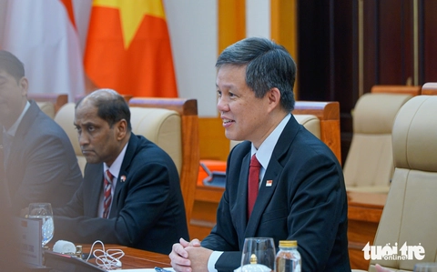 Đại tướng Phan Văn Giang hội đàm với Bộ trưởng Bộ Quốc phòng Singapore - Ảnh 4. Đại tướng Phan Văn Giang - Ảnh 4.