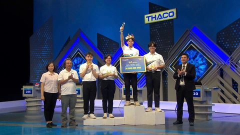 Nam sinh Khánh Hòa vào chung kết Olympia: Chiến thắng bản thân là chiến thắng tuyệt vời nhất - Ảnh 3. Olympia - Ảnh 2.