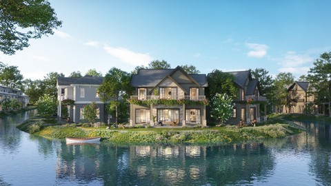 Ecopark ra mắt Retreat Island, biệt thự đảo đầu tiên tại miền Nam - Ảnh 1.