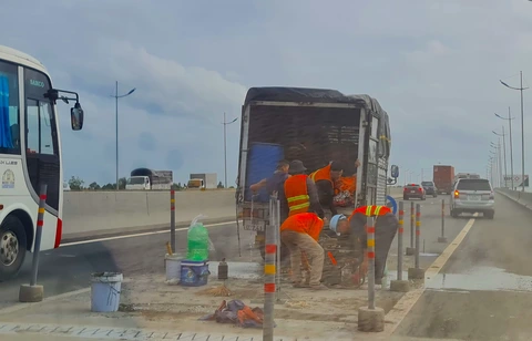 Chi 4,8 tỉ đồng sửa chữa cao tốc TP.HCM - Trung Lương - Ảnh 1.