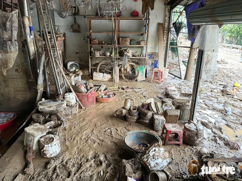 vùng lũ Nghệ An - Ảnh 9.