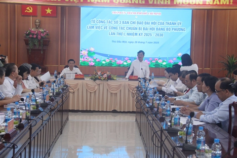 Phường Thủ Dầu Một, Phú Lợi, Chánh Hiệp bàn chuyện kết nối khi sáp nhập TP.HCM - Ảnh 1. Thủ Dầu Một - Ảnh 1.