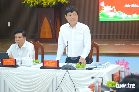 4 xã ở huyện Hóc Môn cũ sẵn sàng cho đại hội đảng bộ đầu tiên sau sáp nhập - Ảnh 1.