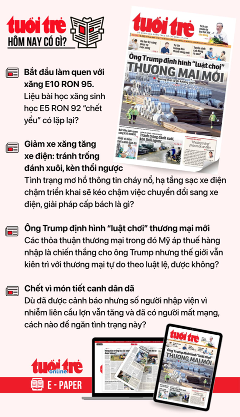 Tin tức sáng 1-8: Chủ tịch Nguyễn Văn Được làm tổ trưởng tổ công tác đặc biệt gỡ vướng mắc dự án - Ảnh 3.