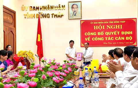 Tổng biên tập báo Ấp Bắc và Đài phát thanh - truyền hình Tiền Giang làm phó giám đốc sở - Ảnh 1.
