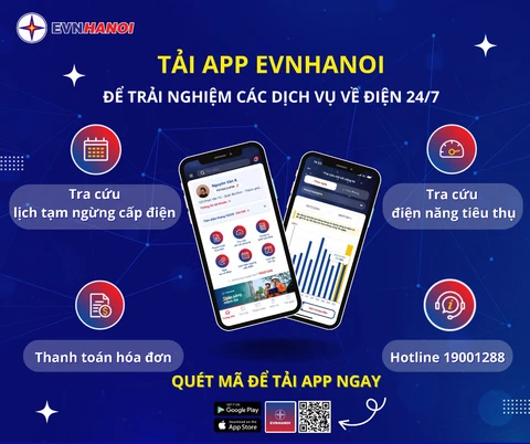 EVNHANOI chia sẻ về ‘công cụ’ đặc biệt giúp kiểm soát tiền điện tăng cao - Ảnh 1. EVNHANOI - Ảnh 1.
