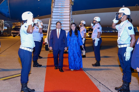 Thủ tướng tới Rio de Janeiro, bắt đầu dự Hội nghị BRICS mở rộng và làm việc tại Brazil - Ảnh 2. BRICS - Ảnh 2.
