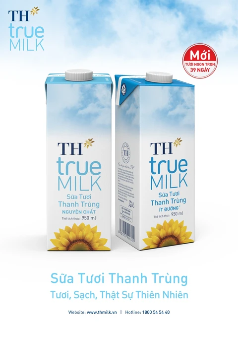 Điều đặc biệt trong dòng sữa tươi thanh trùng mới của TH true Milk - Ảnh 1. Điều đặc biệt trong dòng sữa tươi thanh trùng mới của TH true Milk - Ảnh 1.