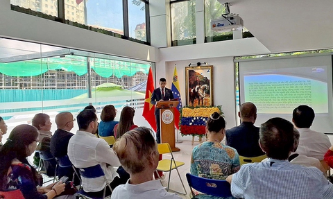 Kỷ niệm 214 năm ngày độc lập nước Cộng hòa Bolivar Venezuela tại Việt Nam - Ảnh 1.