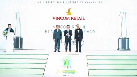 Vincom Retail được vinh danh Top 50 công ty niêm yết tốt nhất Việt Nam và Lãnh đạo Xanh châu Á - Ảnh 1.
