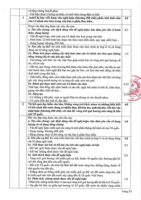 đáp án - Ảnh 3.