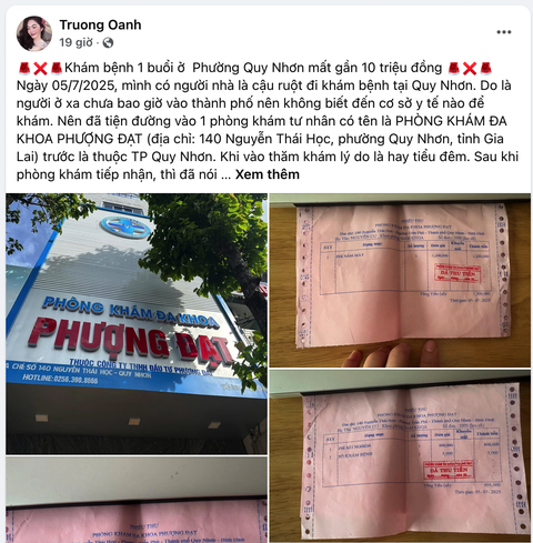 Kiểm tra phòng khám ở Quy Nhơn bị tố 'chặt chém' bệnh nhân- Ảnh 2. Kiểm tra phòng khám ở Quy Nhơn bị tố 'chặt chém' bệnh nhân- Ảnh 2.