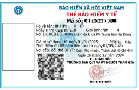 Cách đọc thông tin trên thẻ bảo hiểm y tế để biết mức hưởng, người dân cần biết - Ảnh 2. bảo hiểm y tế - Ảnh 2.