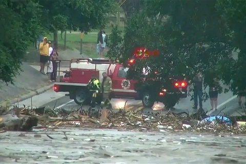 lũ lụt ở Texas - Ảnh 1.