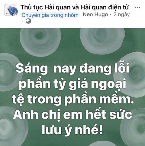 Lỗi hệ thống tỉ giá, hải quan ra văn bản hỏa tốc điều chỉnh để tính thuế - Ảnh 2.