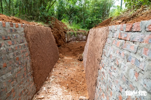Địa đạo Vịnh Mốc 'thay áo mới', du khách được đi dưới giao thông hào, chui hầm địa đạo như lịch sử - Ảnh 4.