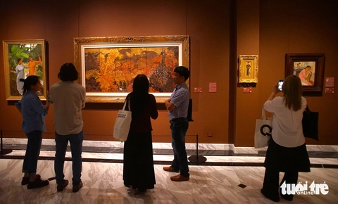 Ngắm Mona Lisa của danh họa Mai Trung Thứ tại Bảo tàng Nghệ thuật Quang San - Ảnh 7.