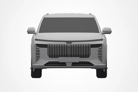 Bộ ảnh này cho thấy rõ nét thiết kế SUV VinFast cỡ lớn mới: Trục giữa dài hơn hẳn VF 9, nội thất có thể tối ưu cho ‘chủ tịch’- Ảnh 2. Lộ mẫu SUV lạ của VinFast: Thiết kế gần giống VF 9, trục cơ sở dài hơn, có thể thêm chống đạn - Ảnh 1.
