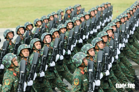 Tận mắt thấy khí tài quân sự hiện đại nhất 80 năm qua tại Trung tâm Huấn luyện quốc gia - Ảnh 19. quốc khánh - Ảnh 22.
