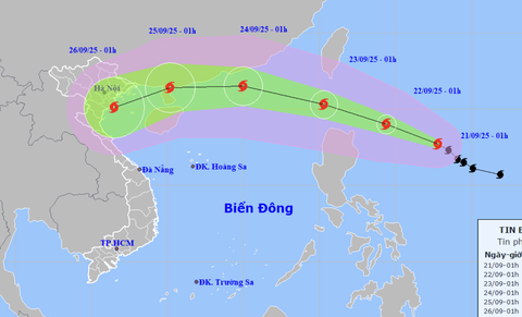 Hai kịch bản của 'siêu bão' Ragasa khi vào Biển Đông - Ảnh 1.