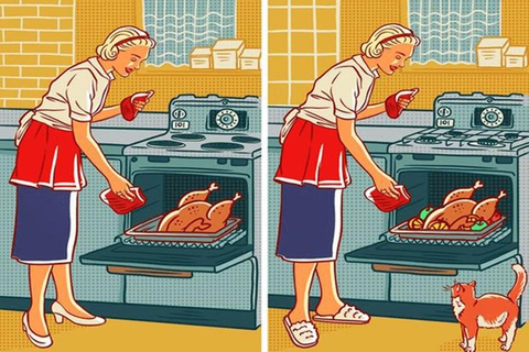 Người tinh tế mới tìm được 6 điểm khác biệt trong hai bức tranh - Ảnh 1. Người tinh tế mới tìm được 6 điểm khác biệt trong hai bức tranh - Ảnh 1.