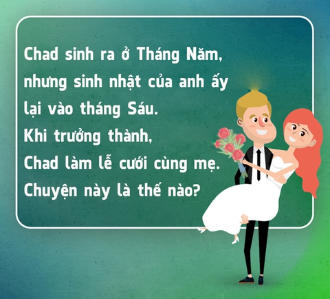 5 câu đố hack não, thử thách IQ của bạn - Ảnh 4. 5 câu đố hack não, thử thách IQ của bạn - Ảnh 4.