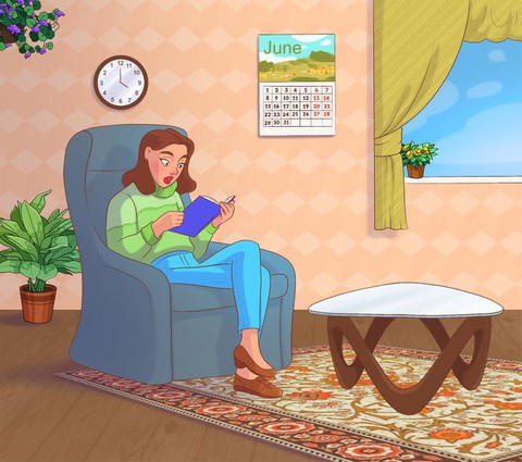 Tranh cô gái chăm chú đọc sách có điều gì vô lý? - Ảnh 1. Tranh cô gái chăm chú đọc sách có điều gì vô lý? - Ảnh 1.