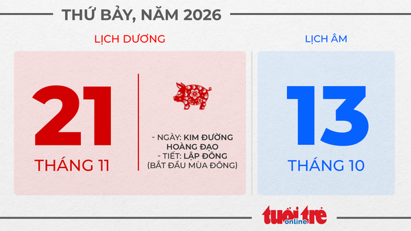 11. Thứ bảy, ngày 21 tháng 11 năm 2026