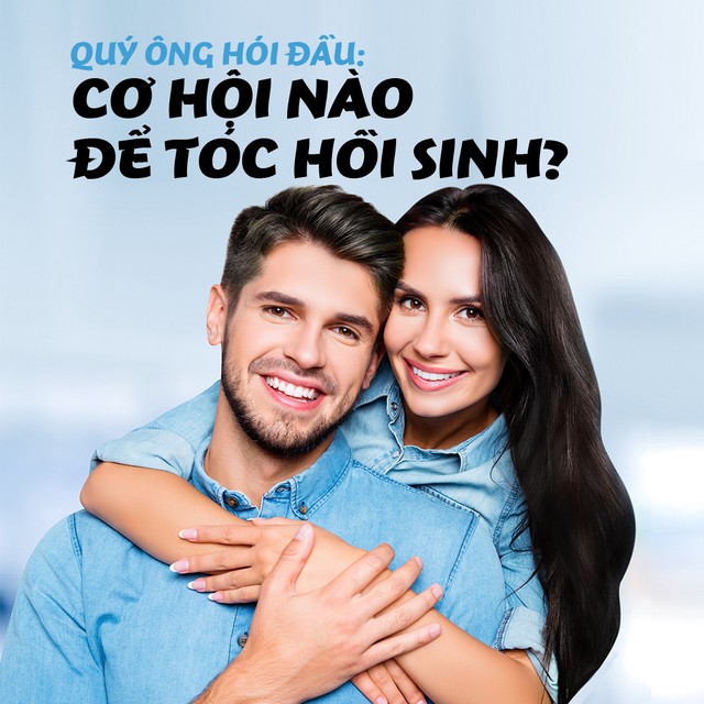 Quý ông hói đầu: cơ hội nào để tóc hồi sinh?