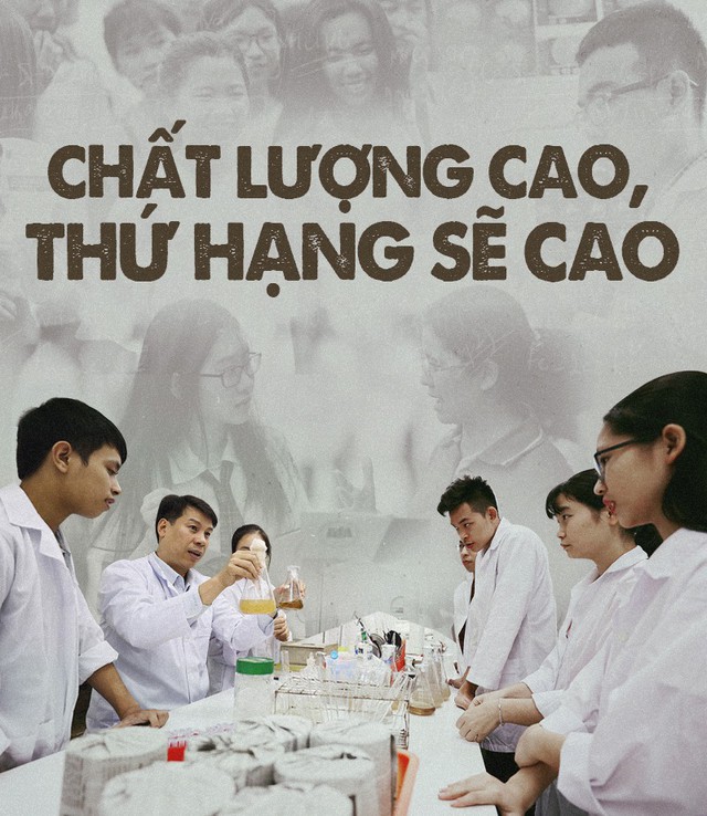 Chất lượng cao, thứ hạng sẽ cao