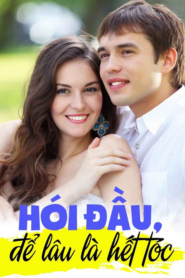Hói đầu, để lâu là hết tóc