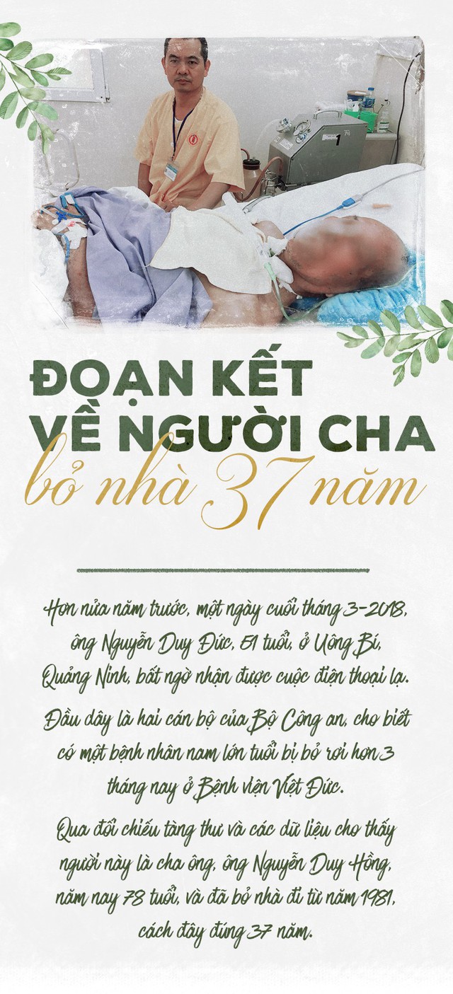 Tình cha con sâu nặng hơn 'bi kịch 37 năm không gặp'
